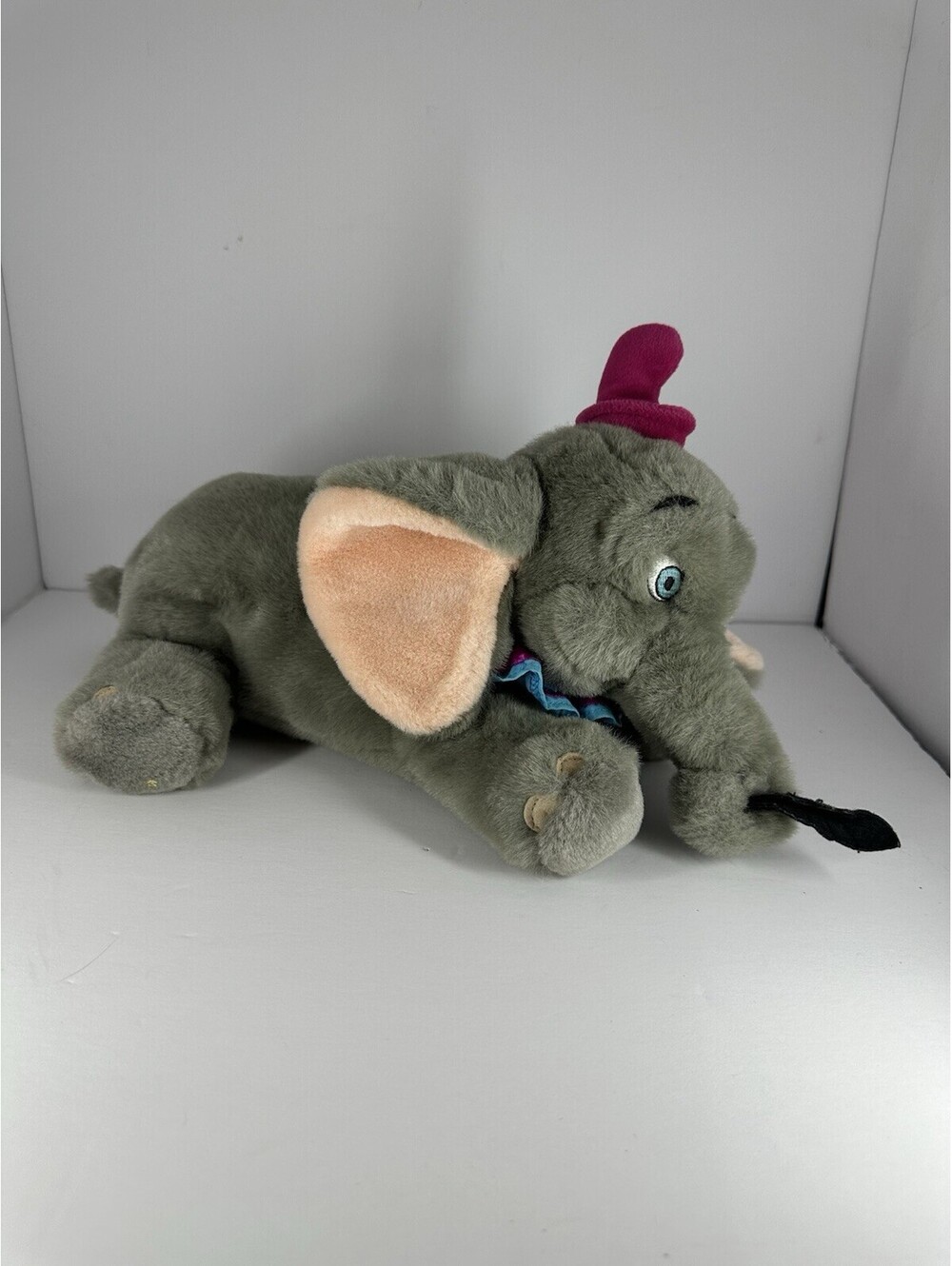 Vintage Walt Disney Company Dumbo 12” Plush Doll Elephant Stuffed Animal